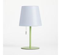 Muitomas Dream Lamp da Tavolo, Lampada LED con Base in Alluminio, Accensione a Cordino, Intensità Regolabile e Ricarica USB-C, Design Moderno, Colore Verde Salvia
