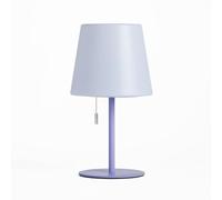 Muitomas Dream Lamp da Tavolo, Lampada LED con Base in Alluminio, Accensione a Cordino, Intensità Regolabile e Ricarica USB-C, Design Moderno, Colore Lilla