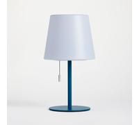Muitomas Dream Lamp da Tavolo, Lampada LED con Base in Alluminio, Accensione a Cordino, Intensità Regolabile e Ricarica USB-C, Design Moderno, Colore Blu Ottanio