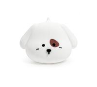 Muitomas Lampada cane in Silicone Soft Touch, Lampada da Comodino LED Multicolore Touch, Ricaricabile USB-C Senza Fili, Luce Notturna per Bambini e Camera da Letto
