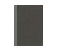 MUJI 無印良品 -B5 - Quaderno a quadretti in carta riciclata, 176 x 250 mm, 30 fogli, rilegatura a filo, carta riciclata, prodotto in Giappone (3, grigio scuro)
