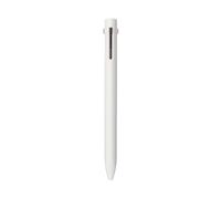 MUJI 無印良品 Penna a sfera triangolare a 3 colori, punta fine da 0,7 mm, corpo ergonomico in acrilico, inchiostro nero/blu/rosso, realizzata in Giappone (3)