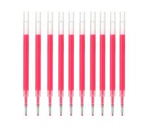 MUJI - Ricariche per penna a sfera con inchiostro gel, punta fine da 0,5 mm, confezione da 10, compatibili con penne retrattili e con tappo. (Sakura)