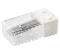 MUJI Small White pencil sharpener MADE IN JAPAN NEW 2013