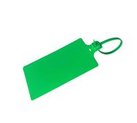 Muka 100 pezzi grande Sigillo di plastica Etichetta scrivibile con chiusura a tenuta stagna 58x100mm Etichetta 255mm lunghezza cinturino