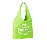 Muka Borsa in Tela Personalizzata con Tracolle Resistenti, Borsa Multicolore Riutilizzabile per la Spesa