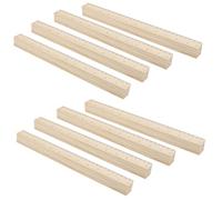 MUKCHAP 72 righelli in Legno da 30 cm, con Centimetri, Righello in Legno per Ufficio e casa