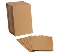 MUKCHAP Confezione da 40 fogli di cartone ondulato, 297 x 210 x 3 mm, formato A4, per imballaggio, spedizione