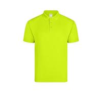 Mukua PS160U- Bogan; Polo Unisex Manica Corta, Giallo Fluo, 4XL
