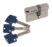 MUL-T-LOCK EHA45034 - Cilindro MTL600 262S+ 62 31-31 NM PAN MULTLOCK 3 chiavi in PVC blu B.R. - EUM6P3131XX3PBLVR