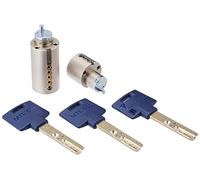 MUL-T-LOCK SQA60102 - Cilindro Garcia MTL600 262S+ NM PAN 3 chiavi in PVC blu GCM6PXXXXXX3PBLVA