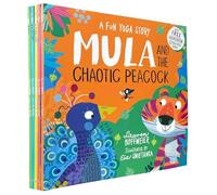 Mula and the Fly: A Fun Yoga Stories by Lauren Hoffmeier 5 Books Collection Set (Mula and The Fly, Mula and Snooty Monkey, Mula and Unsure Elephant,Mula and Lovesick Snake & Mula and Chaotic Peacock)