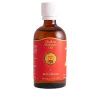 MULADHARA 1° CHAKRA BODY MASSAGE OIL 100ML - THE CHAKRA REBALANCING SISTEM - FIORE D'ORIENTE