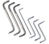 Mulaibdin 7 Pezzi Cacciavite Angolare, Tipo Z/L Cacciaviti Magnetici, Cacciavite a Stella, PH3/PH2/PH1/PH0/T25/T20/T15 Cacciaviti, Cacciavites a Doppia Funzione, Avvitatore Angolare, Set Giraviti