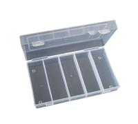 MULAIDI Portamonete in plastica trasparente per monete, contenitore per 100 pezzi da 30 mm, scatola commemorativa da collezione, organizer per bigiotteria, borsa da viaggio per gioielli, idea regalo