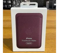 (Mulberry, For Apple iPhone 14) For iPhone 17 16 15 14 13 12 Pro Max Plus Finewoven W/ Logo Magsafe Wallet Card
