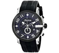 Mulco Unisex MW3-12239-025 Ilusion Rotolo Visualizzazione analogica Swiss Orologio quarzo nero