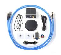 Mulcort Antenna di ricezione radio, sintonizzatore antenna, 50K-500MHz Full Band Loop Ricevitore attivo Antenna HF AM FM VHF UHF SDR