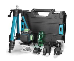 Mulcort Multifunzione 16 linee Livello laser 3° Macchina autolivellante Batteria al litio ricaricabile Strumento di livellamento Adesivo da parete a terra omnidirezionale Strumenti impermeabili