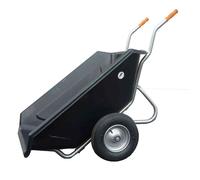 Muldenkuli 250L Grande Carrello A Spinta Carrello Da Giardino TOP