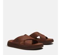 Mules a doppia fascia incrociata Casco Cove Marrone 41 1/2