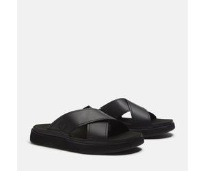 Mules a doppia fascia incrociata Casco Cove Nero 41 1/2