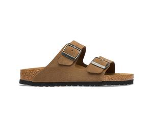 Mules doppia fascia, in camoscio, ARIZONA Marrone 44