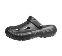 Mules et Zoccoli Uomo Donna Eva Punta Chiusa Sandali Estivi Confortevoli da Spiaggia Slip-On con Flangia Posteriore Girevole, Scarpe Este traforate con Fori di Aerazione, Suola Spessa - Giardino