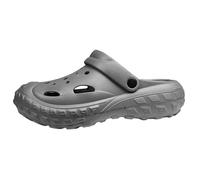 Mules et Zoccoli Uomo Donna Eva Punta Chiusa Sandali Estivi Confortevoli da Spiaggia Slip-On con Flangia Posteriore Girevole, Scarpe Este traforate con Fori di Aerazione, Suola Spessa - Giardino