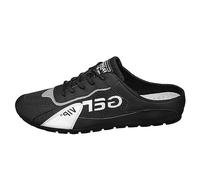 Mules et Zoccoli Uomo Ete Legere Traspirante Mules Uomo Pelle e Maglia Patchwork Zoccolo Estate Pantofole Slip on Comfort Scarpe Ortopediche Mule Basket Aperto Passeggiata Basket Senza Lacci Pantofole