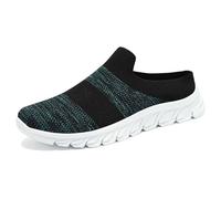Mules et Zoccoli Uomo in Maglia Traspirante Mules Uomo Estate Confortevole Slip on de Walking Pantofole Comfort Scarpe Ortopediche Ete Legere Sabot Basket Aperto Mule Basket Senza Lacci Pantofole, 01