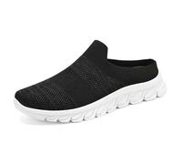 Mules et Zoccoli Uomo in Maglia Traspirante Mules Uomo Estate Confortevole Slip on de Walking Pantofole Comfort Scarpe Ortopediche Ete Legere Sabot Basket Aperto Mule Basket Senza Lacci Pantofole, 01