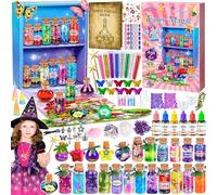 Mulevip magico Pozione per bambini, Giochi Creativi, Kit di Faccende con 24 Pozioni magico, Farfalla, Pietra di Cristallo, Regalo 6-10 anni