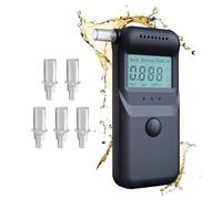 MU LIN Etilometro Portatile Certificato, Alcol Test Digitale con Display LCD, Alta Precisione, Professionale e Personale, Perfetto per Uso Domestico e Feste, Risultati in pochi Secondi