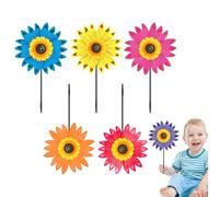 Mulinelli a Fiori,Mulino a per Giardino - Arte Decorativa Impermeabile per Giardino, Prato E Patio Decorazione Esterna