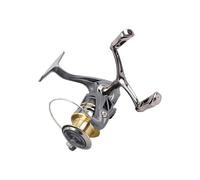 Mulinelli da | Mulinello Per Trote Rapporto 5.2 1,Recupero 50kg Dispositivo Anti Ritorno Doppio per Traina Surf Bass Kayak Acqua Mare Trota Lago Pontile