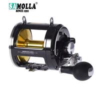 Mulinelli Da Pesca a Tamburo Da Traina Tutto in Lega Di Alluminio Accessori per