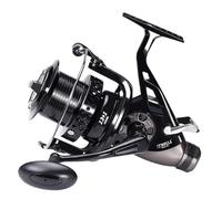 Mulinelli da pesca sul ghiaccio, mulinello da pesca invernale, con doppio freno e posteriore, attrezzatura da pesca ergonomica, da uomo, mulinelli da pesca con esca Baitcasting gigli