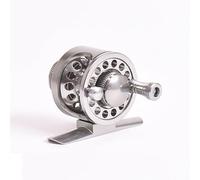 Mulinelli per pesca a mosca in lega di alluminio, 2+1 bb mulinello per pesca a mosca per trota, bass, carpa - Dimensione # 39mm (Argento)
