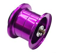 Mulinello a goccia d'acqua poco profonda, compatibile con Daiwa per Alpha, 21 22 Alphas/AlphasSVTW21 Modified Fluid Cup Fishing Reel Upgrade(acciaio inossidabile viola)