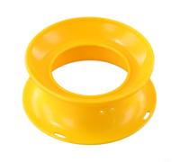 Mulinello a mano per pesca alla carpa e alla partita, bobina in plastica leggera per lanciare lenza, senza gioco - Pesca in riva al fiume - Dimensioni 16 cm (19 cm)