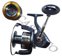 mulinello black dog 9000 max drag 20kg pesca siluro tonno popping surf casting