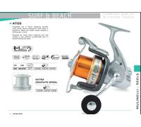 Mulinello Colmic Atos 6000 pesca beach ledgering, bolentino, drifting, siluro