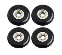 Mulinello da 43 mm con cuscinetto 608 per vogatore (nero)