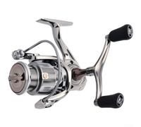 Mulinello da baitcasting professionale con bobina in metallo 5,2:1 rapporto di recupero con layout a doppia maniglia e capacità di resistenza di 8 kg (MS-T-2000S)