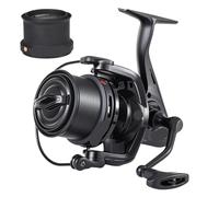Mulinello da feeder Bobine doppie in alluminio interamente in metallo 15KG Max Drag Anti-Groviglio Liscio a lancio lungo Pesca di grossi pesci