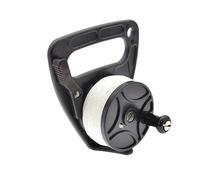 Mulinello da immersione con tappo per pollice, mulinello da immersione, kayak ad alta visibilità, bobina retrattile da 45,7 m, per esplorazione di grotte e relitti