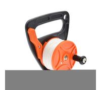 Mulinello da immersione da 45,7 m, resistente | Tappo per pollice per mulinello subacqueo per caverne, relitto, esplorazione, immersioni alla deriva, kayak