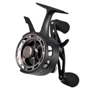 Mulinello da in linea, grande diametro della bobina, mulinello in linea Freespool - Resistente all'usura 3+1 BB Attrezzatura da sul ghiaccio per laghetti di mare, lago, bobina in metallo