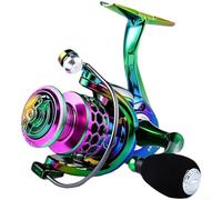 Mulinello da Pesca 1000-6000 14+1 Cuscinetti Drag 25kg | 14+1 cuscinetti per sfera, recupero fluido, drag 25kg, ideale per sessioni lunghe, alluminio resistente